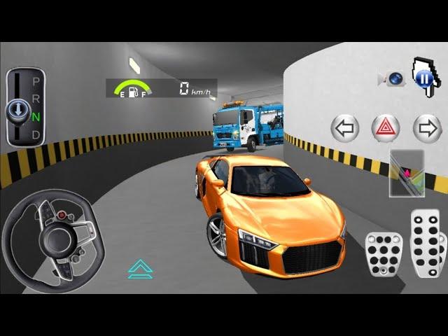 3D Driving Class #4 - Neu Car Hyundai i20  Monorail Trail or Mini car Funny 3D Driving class games