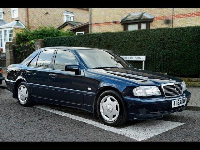 1999 MERCEDES-BENZ C180 W202 ESPRIT REVIEW: ENGINE STARTING, DRIVING