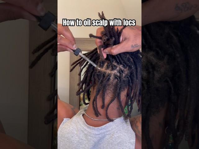 Instant itch relief  #haircare #hairtutorial #locs #oilinghair #hairstyle #hairtransformation