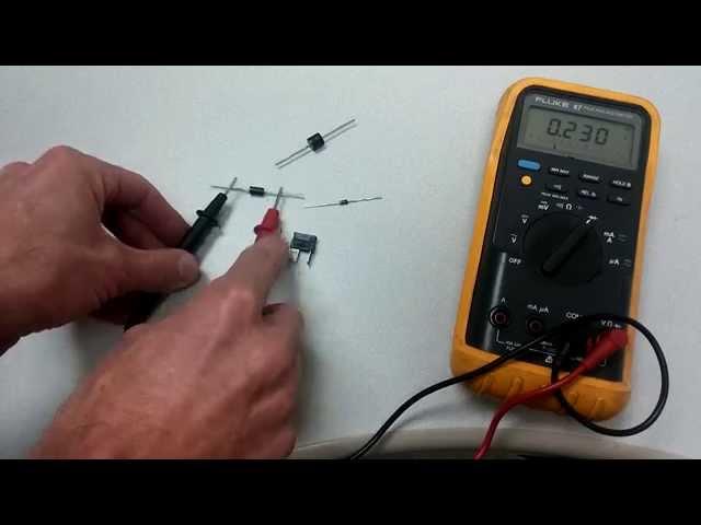 How to test a diode