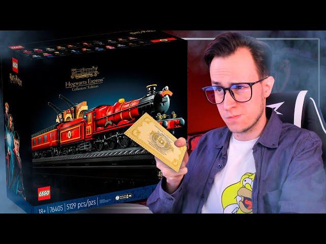 Я УЕДУ ЖИТЬ В ХОГВАРТС / LEGO Harry Potter USC Train