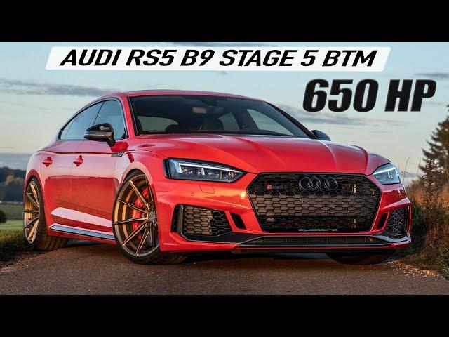 STAGE 5! AUDI RS5 B9 SPORTBACK BTM TURBO - 650HP/800NM - 2.8 SEC BEAST! IN DETAIL