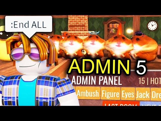 ROBLOX Doors Funny Moments (ADMIN 5)