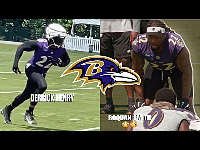 Derrick Henry TAKING OVER Baltimore Ravens Training Camp 2024 Highlights “SCARY Backfield”