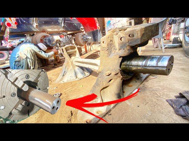 Truck Trunnion Rear Suspension Repair | Amazing thing Technology #1