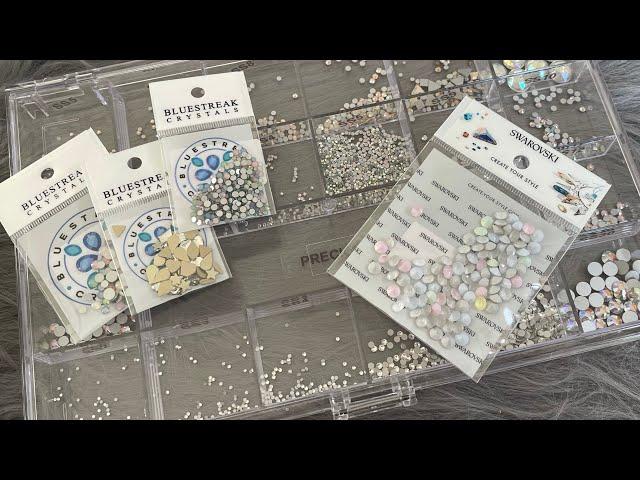 Preciosa Crystal Haul || Bluestreak crystals & Rhinestone Supply