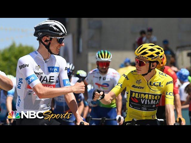 Tour de France 2023: Stage 9 overall lead battle | 7/9/2023 | Cycling on NBC Sports