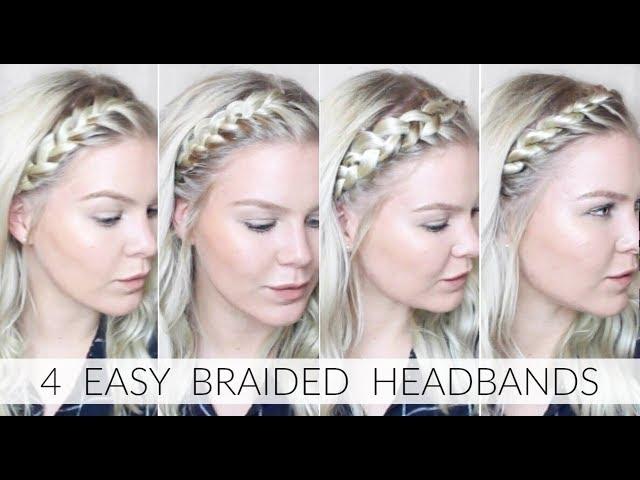 4 Braided & Twisted Headbands – Quick & Simple | EverydayHairInspiration