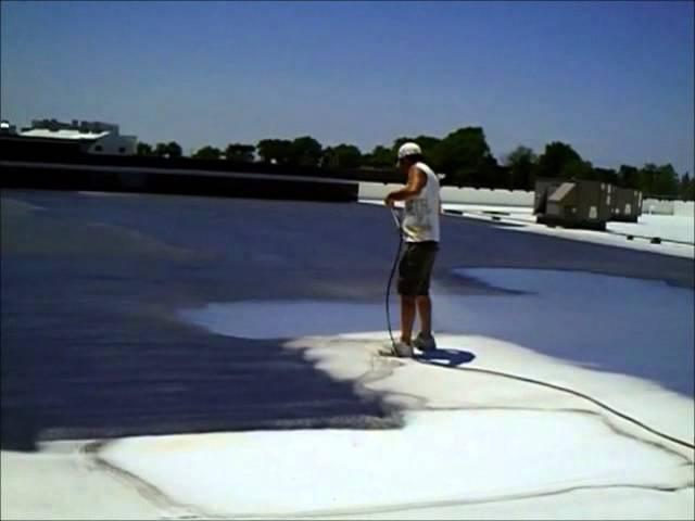 Conklin Single-Ply Roof Coating System for flat roofs