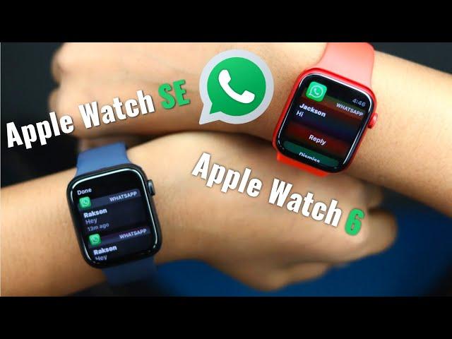 WhatsApp for Apple Watch! [Series 6 and SE]