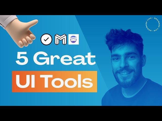 5 AMAZING New UI/UX Design Tools To Use | Design Toolbox