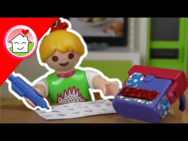 Playmobil Film deutsch Hausaufgaben - Playmobil Schule - Kinderserie von Familie Hauser