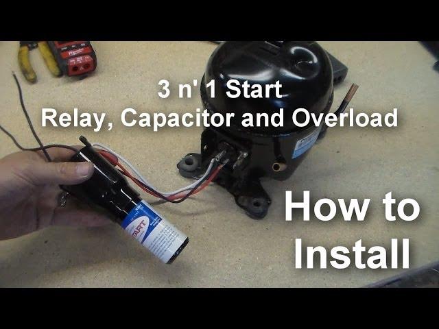 How to Install a Universal Relay (3 n 1 Starter) on your Compressor