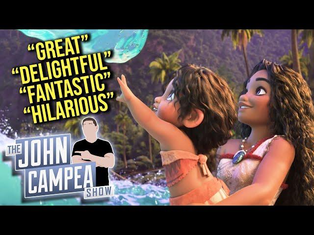 Moana 2 First Reactions Call It “Great” With Just One Problem - The John Campea Show