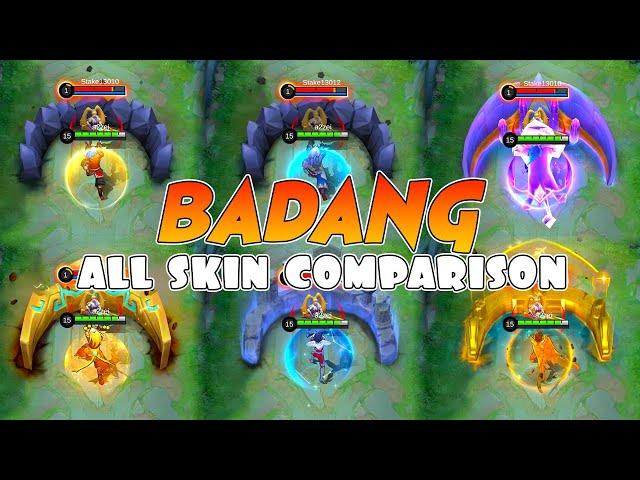 Badang All Skin Comparison 2025