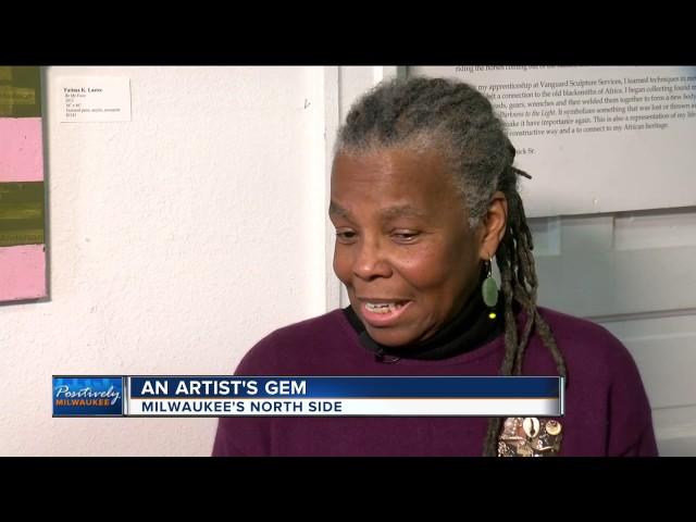 Artist runs art gallery on North side