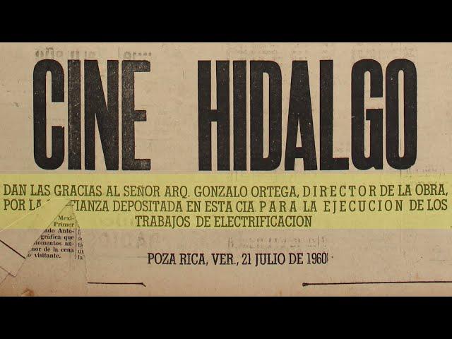 La inauguración del cine Hidalgo