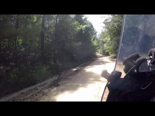 Wheels on a gravel road