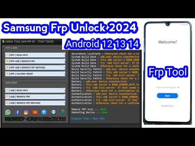 All Samsung Frp Bypass New Tool 2024 - Samsung Frp Remove Adb Enable Fail Fix