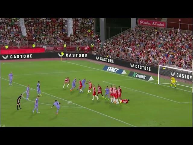 David Alaba  Free kick Gool 1-2 | Almeria vs Real Madrid