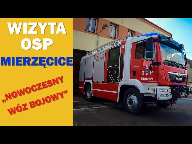 🟢 OSP MIERZĘCICE - NOWOCZESNY SAMOCHÓD STRAŻAKÓW! 