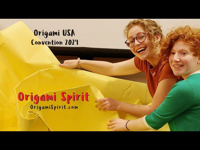 Origami USA 2024 Convention –New Video by OrigamiSpirit.com