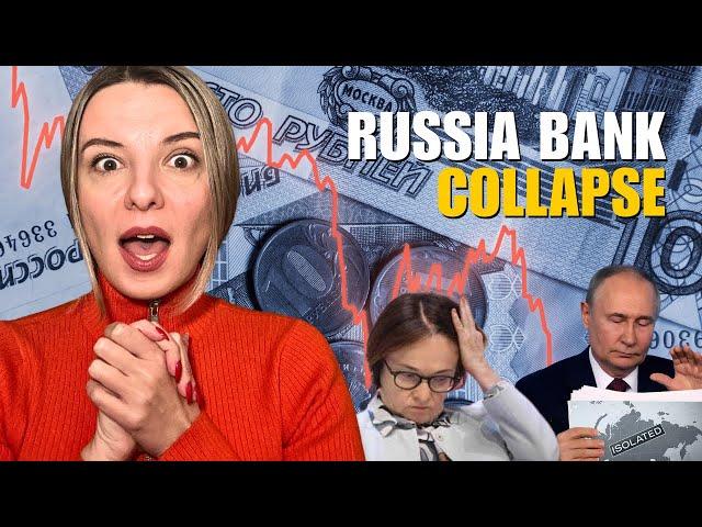 RUSSIA BANK COLLAPSE: HUGE INTEREST RATES & RUBLE FALLING Vlog 877: War in Ukraine