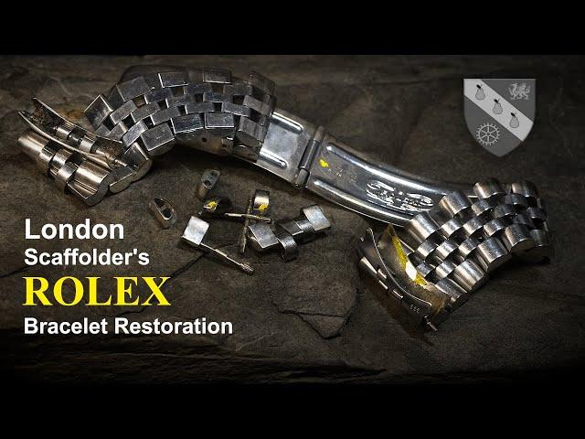 Rolex Bracelet Restoration - Super Stretched and Battered!