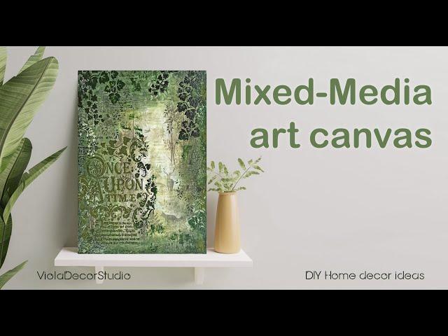 How to Create Mixed Media Art (Step by Step Tutorial)