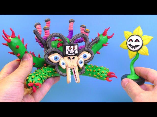 ОМЕГА ФЛАУИ из игры Undertale | Видео Лепка