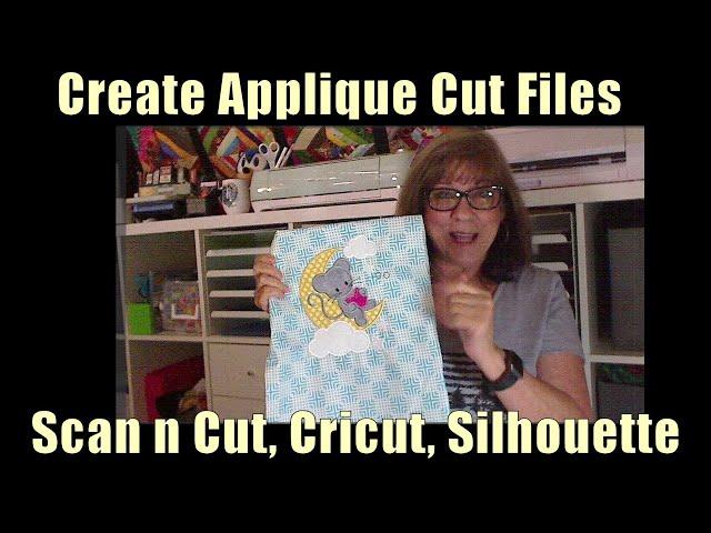 Applique Cut Files for Cricut, Scan n Cut, or Silhouette with Embrilliance