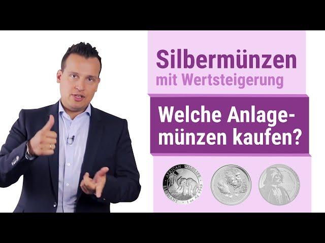 Silbermünzen mit Wertsteigerung  Welche Anlagemünzen kaufen? 