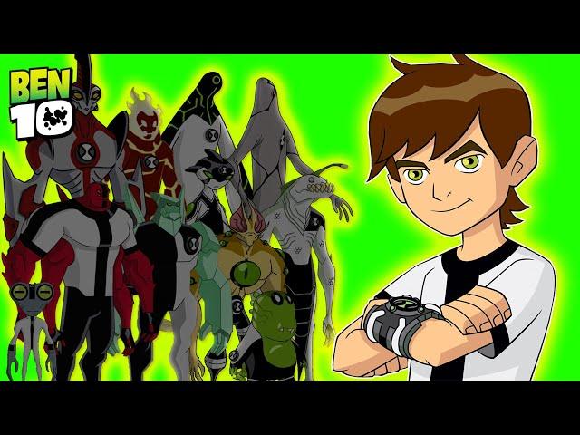 Ben 10 Classic Season 4 All Alien Transformations // Ben 10 Classic Transformations