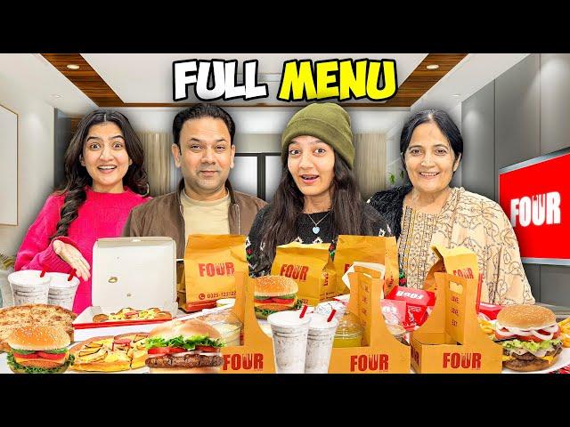 WE ORDERED A FULL MENU OF FOUR | Honest Review | Sistrology