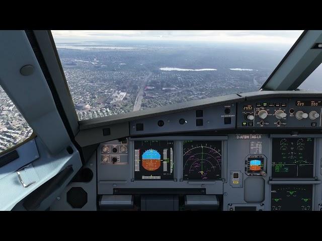 The Expressway Visual Approach into Runway 31 at LaGuardia Airport, New York in Flight Simulator