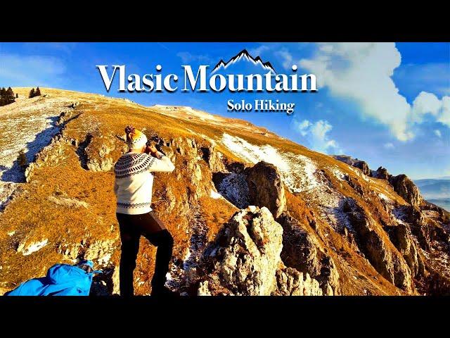 Winter Solo Hiking on the Mountain || Silent Solo Hiking || Vlasic || Bosnia and Herzegovina