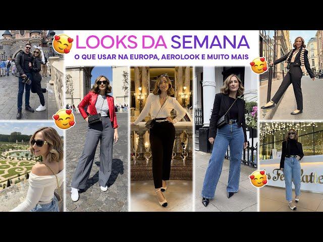 LOOKS REAIS DA SEMANA - TUDO QUE USEI NA VIAGEM