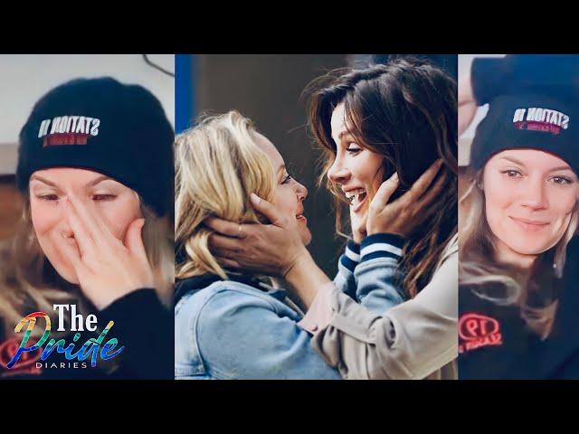 Station 19 || Danielle Savre GETS EMOTIONAL as she rewatch Carina’s Marriage Proposal to Maya