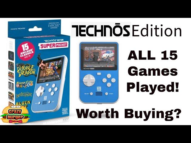 Super Pocket Technos Edition - ALL 15 Games Played!