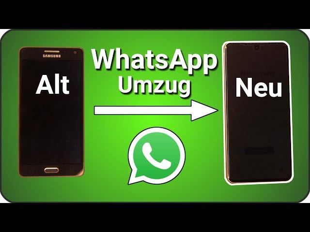 WhatsApp auf neues Handy übertragen | Chats Daten Backup wiederherstellen Android