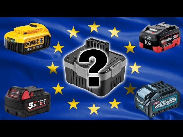 Any Power Tool, One Battery: EU's Genius Plan