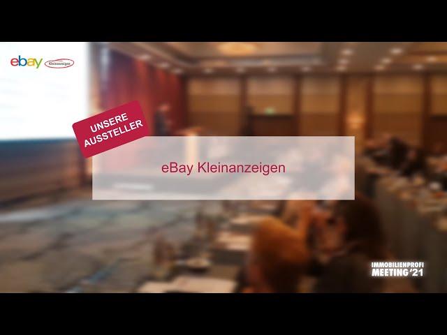 IP Meeting 2021 - Unsere Aussteller: eBay Kleinanzeigen