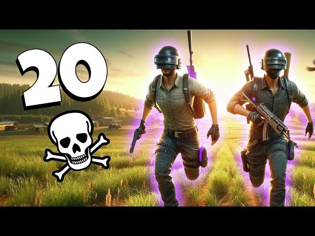 HIGH KILL DUO GAME 20+ PUBG PS5 PS4 XBOX