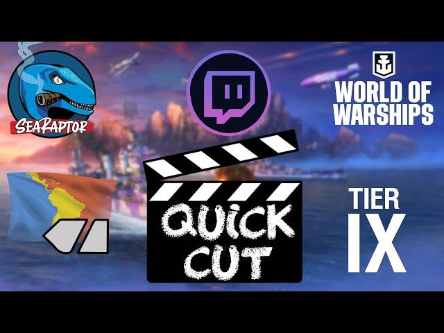 World of Warships - Quick Cut: Tier IX Pan-American Cruiser Santander (Ranked Gameplay)