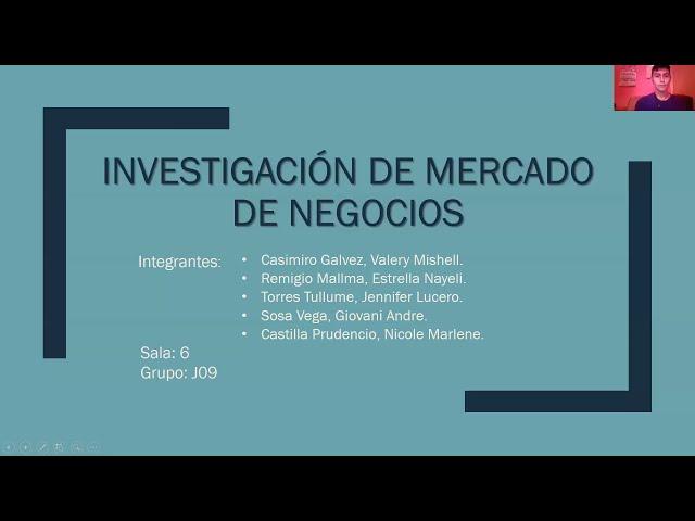 Exposición Investigación de Mercado de Negocios