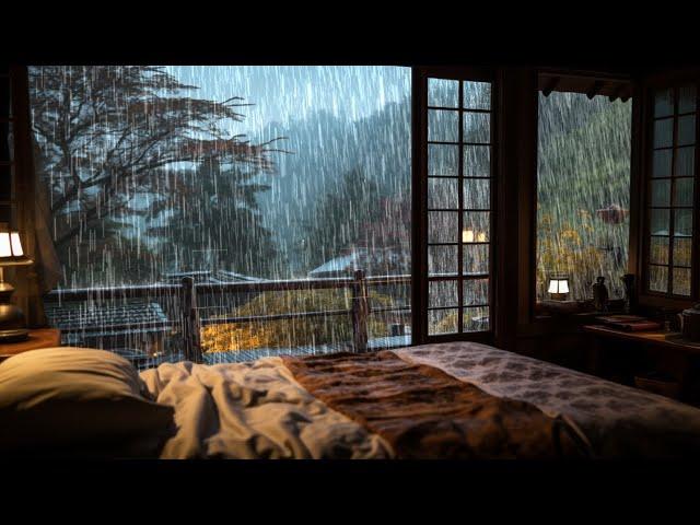 Gentle Rain Sounds No Thunder, Nature Rain Sounds to Relax, Meditation & Sleep Instantly️