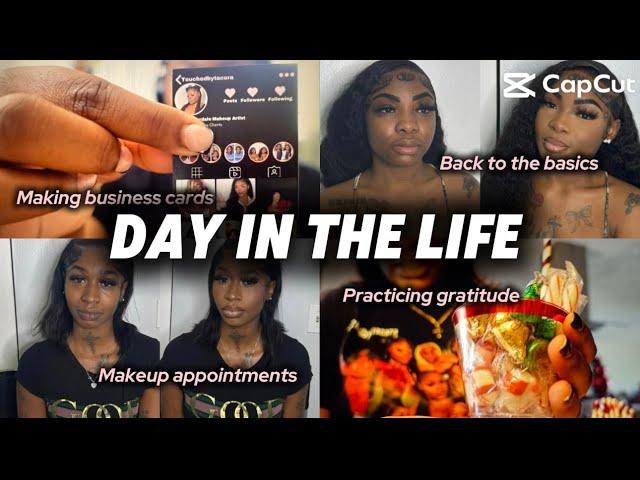 Day In The Life of a Makeup Artist (on the grind)