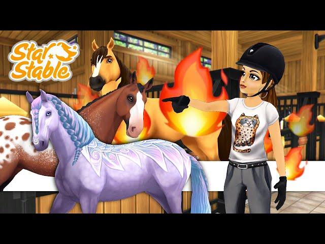 Rapid Fire Rating All My Horses and Selling Horses - Star Stable