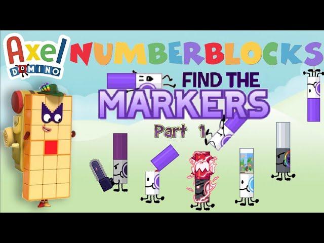 Numberblocks Find the Markers