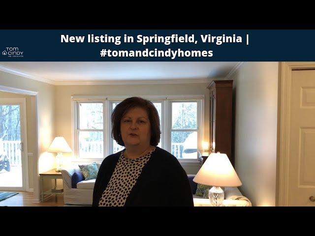 New listing in Springfield, Virginia | Open House Saturday & Sunday